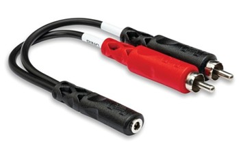 Stereo Breakout, 3.5 Mm Trsf To Dual Rca