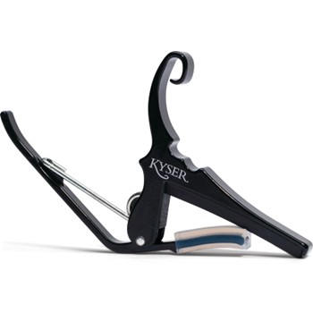 Kyser KG12B 12-String Capo for Acoustic Guitar - Black