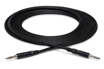 Stereo Interconnect, 3.5 mm TRS to Same, 5 ft.