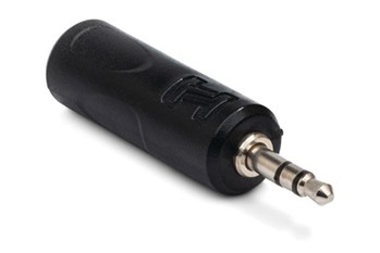 Adapter, 1/4 in. TRS to 3.5 mm TRS
