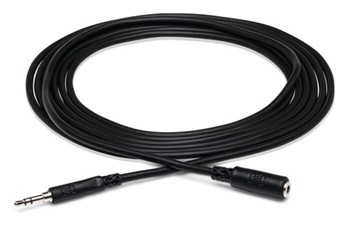 Headphone Extension Cable, 3.5 mm TRS to 3.5 mm TRS, 25 ft.