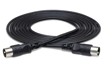 MIDI Cable, 5-Pin DIN to Same, 5 ft.