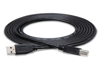 High Speed USB Cable, Type A to Type B, 10 ft.