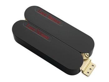 Lace Sensor Dually - Red/Red - Black Covers