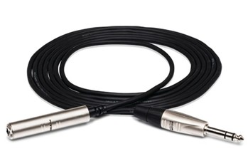 Pro Headphone Extension Cable, REAN 1/4 in. TRS to 1/4 in. TRS, 10 ft.