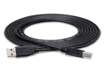 High Speed USB Cable, Type A to Type B, 15 ft.