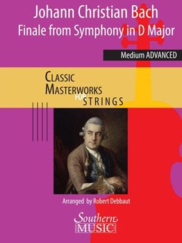 Finale from Symphony in D Major, W. 27 - for String Orchestra Score and Parts