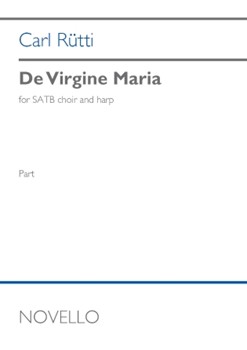 De Virgine Maria (Part) - for SATB and Harp