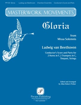 Gloria From Missa Solemnis (arr. Petker) (Chamber)
