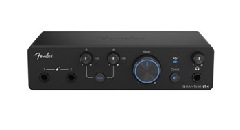 Fender Quantum Lt4 4x2, 24 Bit / 192 Khz Usb-c Audio Interface