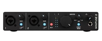 Arturia Minifuse 2 Usb Audio Interface - Black