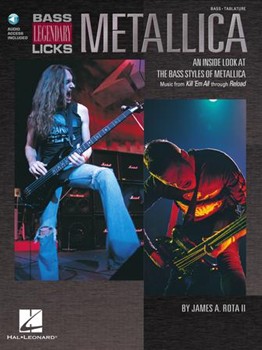 Metallica - Bass Legendary Licks by Rota James A Metallica for