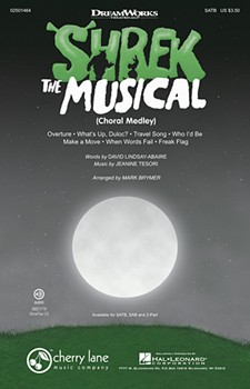 Shrek: The Musical Medley by Tesori Jeanine - Brymer Mark - for 2-Part