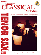Favorite Classical Melodies w/play-along cd [tenor sax]