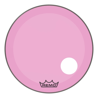 Powerstroke® P3 Colortone(TM) Pink Skyndeep® Drumhead with 5 inch. Offset Hole by for