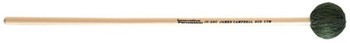 James Campbell Hard Suspended Cymbal Mallet - Green Yarn - Rattan by for