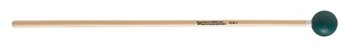 Medium Soft Xylophone Mallets - 1-1/8 Dark Green / White Tape - Rattan by for