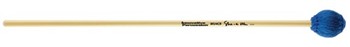 Medium Hard Concerto Marimba Mallets - Electric Blue Bamboo Cord - Rattan by for