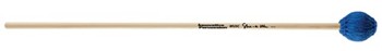 Hard Concerto Marimba Mallets - Electric Blue Bamboo Cord - Birch by for