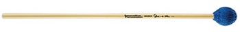Hard Concerto Marimba Mallets - Electric Blue Bamboo Cord - Rattan by for