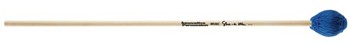 Very Hard Concerto Marimba Mallets - Electric Blue Bamboo Cord - Birch by for
