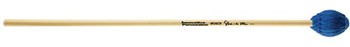 Very Hard Concerto Marimba Mallets - Electric Blue Bamboo Cord - Rattan by for