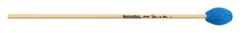 Very Hard Marimba Mallets - Electric Blue Yarn - Rattan by for