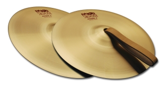 08 2002 Accent Cymbal With Leather Strap by for