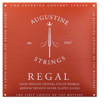 String--guitar Augustine Regal Red - Heavy/medium - Clear/copper for Guitar Str