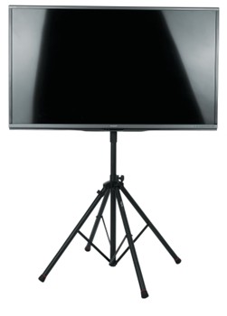 Frameworks Deluxe Quad Legged Lcd/led Stand With Lift-eez Piston; Fits Up To 65