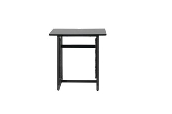 Content Creator Furniture Series 12u Studio Rack Table In Black Finish