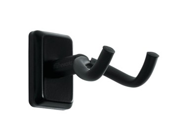 Frameworks Wall Mounted Guitar Hanger With Black Mounting Plate