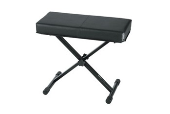 Frameworks Standard Black Keyboard Bench With Deluxe Seat