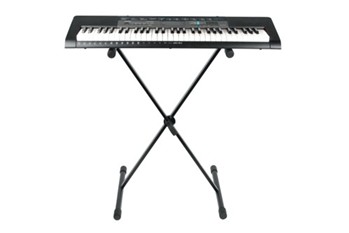 Frameworks Adjustable x Style Keyboard Stand With Rubberized Leveling Foot