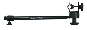 Frameworks Adjustable Angle 16 Inch Clamp-on Mini Boom With Interlocking Design