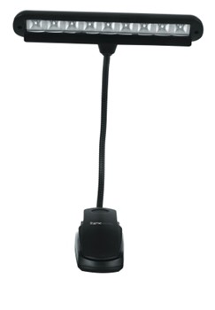 Gator Frameworks Clip-on Red Led Music Lamp With Adjustable Neck