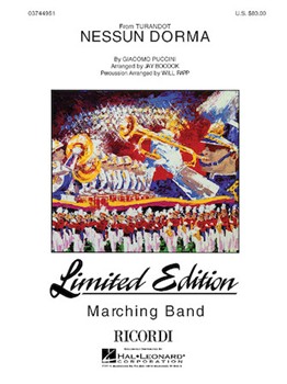 Nessun Dorma by Puccini Giacomo - Bocook Jay - for Marching Band