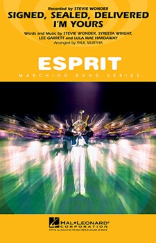 Signed Sealed Delivered I'm Yours by Wonder Stevie - Murtha Paul - for Marching Band