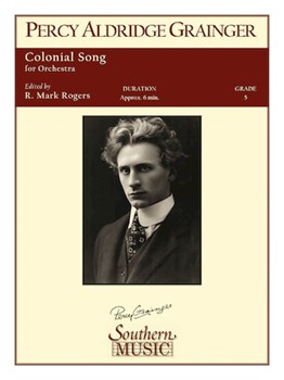 Colonial Song by Grainger Percy Aldridge - Rogers Mark - for Full Orchestra