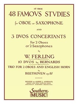Southern Ferling W Andraud A  48 Famous Studies - Saxophone / Oboe