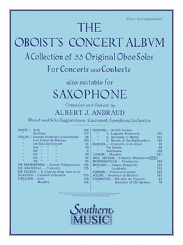 Oboist's Concert Album by - Andraud Albert - for Oboe Collection (Collection)