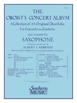 Oboist's Concert Album by - Andraud Albert - for Oboe Solo (Collection)