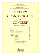 15 Grands Solos De Concert [oboe/piano set]