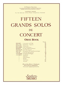 15 Grands Solos de Concert by - Andraud Albert - for Parts