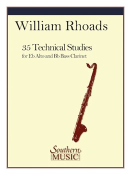 35 Technical Studies by Rhoads William E - Alto / Bass - for Alto or Bass Clarinet