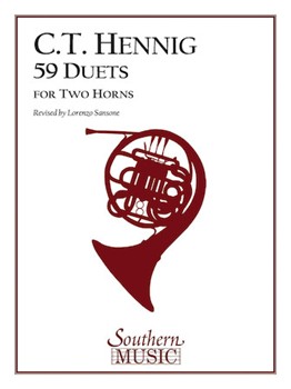 59 Duets by Henning C T - Sansone Lorenzo - for French Horn Duet
