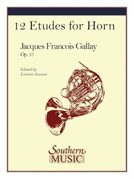 12 Etudes Op. 57 by Gallay Jacques Francois - Sansone Lorenzo - for Horn