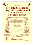 Southern Pottag M Andraud A  335 Selected Melodious Progressive & Technical Studies Book 1 - French Horn