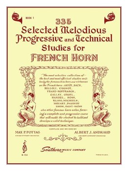 335 Selected Melodious Progressive Vol 1 [f horn]