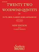 Southern Albert Andraud Andraud A  22 Woodwind Quintets - Bassoon